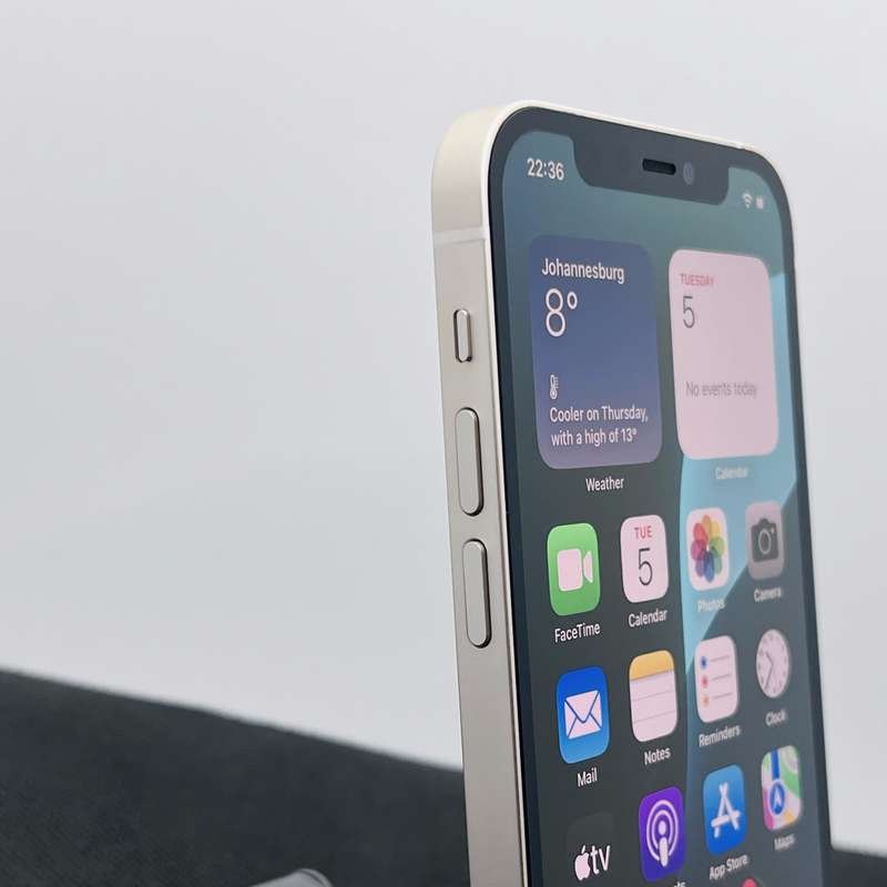 Apple iPhone 12 64GB Starlight (6 Month Warranty) - No Face ID