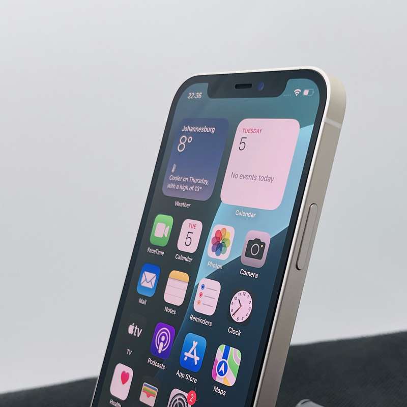 Apple iPhone 12 64GB Starlight (6 Month Warranty) - No Face ID