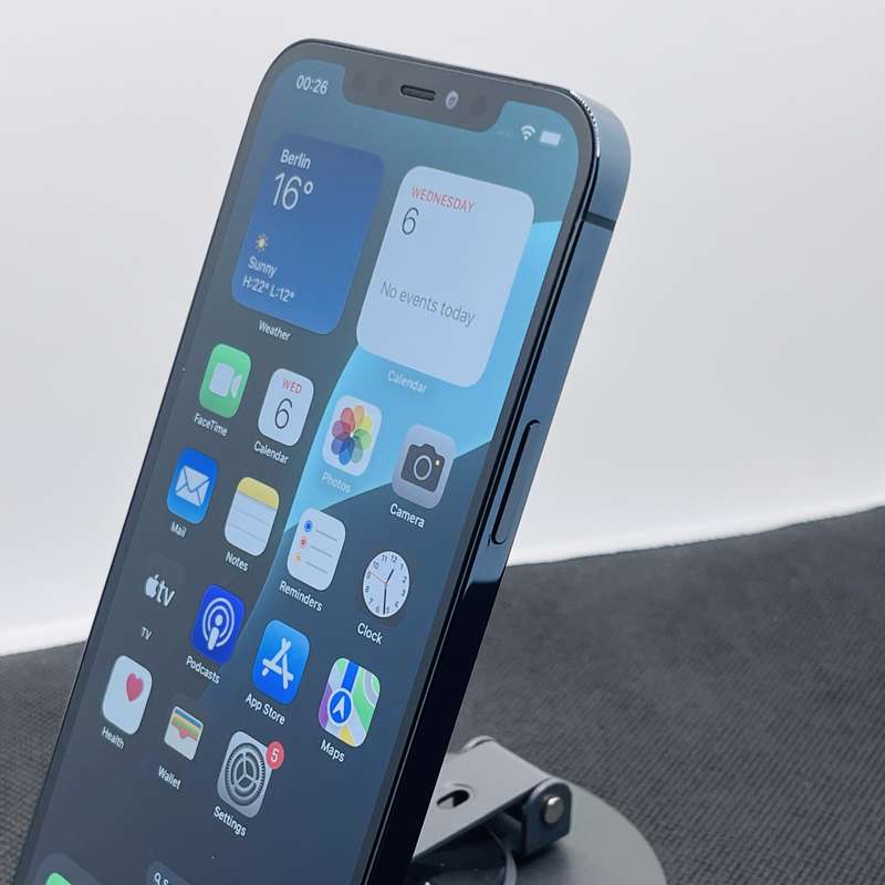 Apple iPhone 12 Pro Max 256GB Pacific Blue (12 Month Warranty) - No Face ID