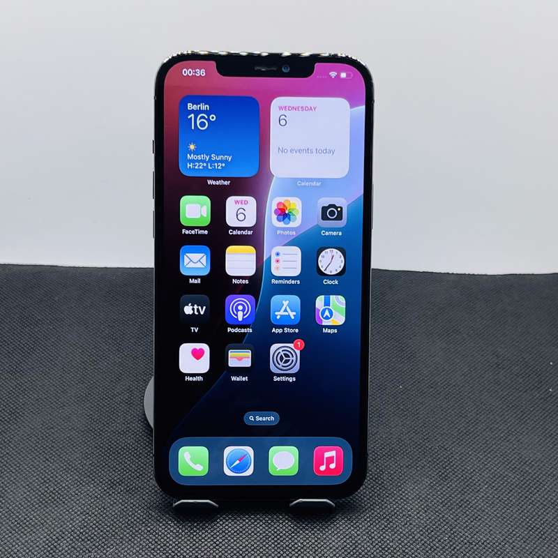 Apple iPhone 12 Pro Max 128GB Graphite (12 Month Warranty) + Screen Protector Bundle Value: R200