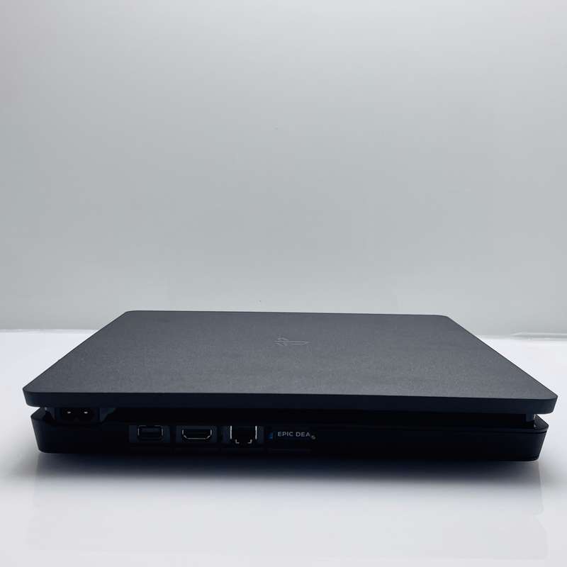 PlayStation 4 Slim Black 500GB + 1 Controller + HDMI Cable + Power Cable + 3  Games (3 Month Warr...
