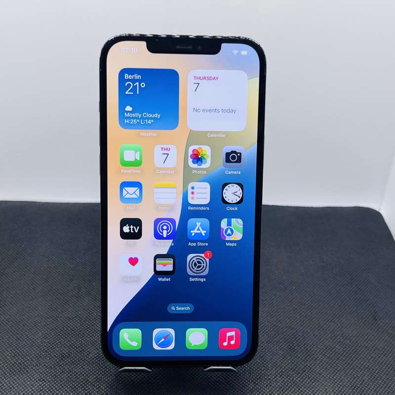 Apple iPhone 12 Pro Max 512GB Pacific Blue (12 Month Warranty) + Screen Protector Bundle Value: R200