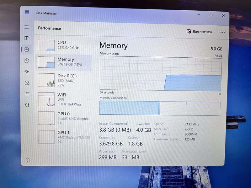 Lenovo IdeaPad 330 "Core i5" 8GB RAM 512GB SSD Silver - Faulty Battery