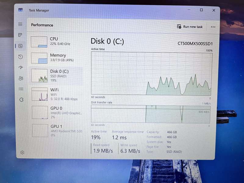 Lenovo IdeaPad 330 "Core i5" 8GB RAM 512GB SSD Silver - Faulty Battery