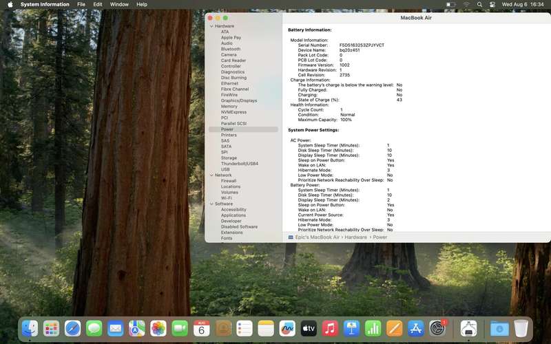 MacBook Air M1 13-Inch 8GPU/7CPU (2020) 8GB RAM 256GB SSD Space Gray (12 Month Warranty) - ...