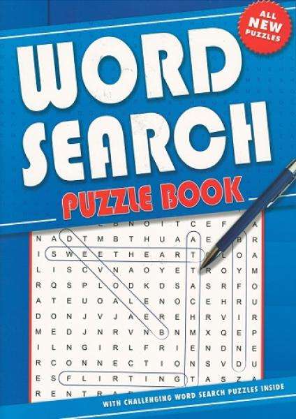 Word Search Blue Puzzle Book