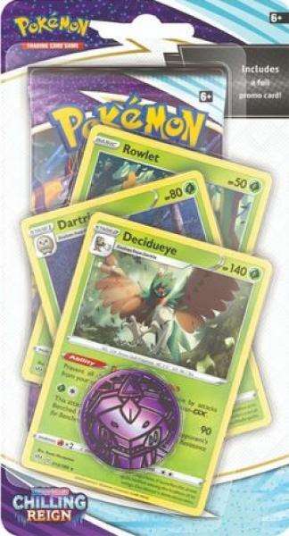 Pokemon Sword And Shield 6 Chilling Reign Booster Pack