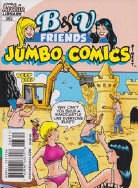 Betty And Veronica Friends Jumbo Comics Digest Library 263