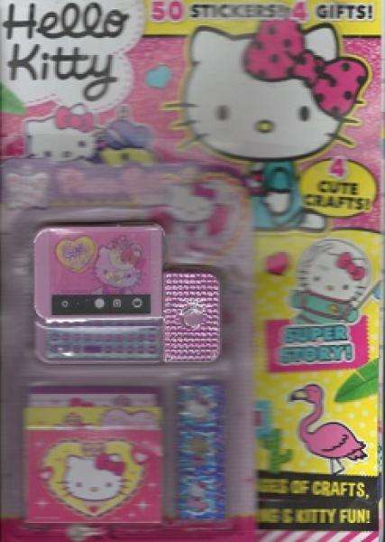 Kids Magazine Hello Kitty Phone Set Activity Pack