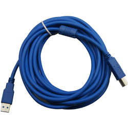 USB2 Blue Printer Cable - 5m Cable