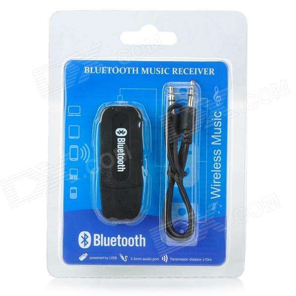 YET-M1 Bluetooth Music Receiver Black