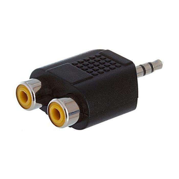 RCA Female to 2 x RCA Female Adaptor