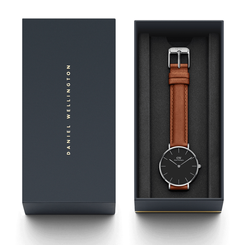 Daniel Wellington Women's Watch - Durham Light Brown Leather (DW00100234)
