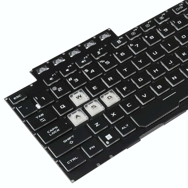 ASUS TUF F15 FX506 / FA506 Laptop Keyboard  US Layout, Black