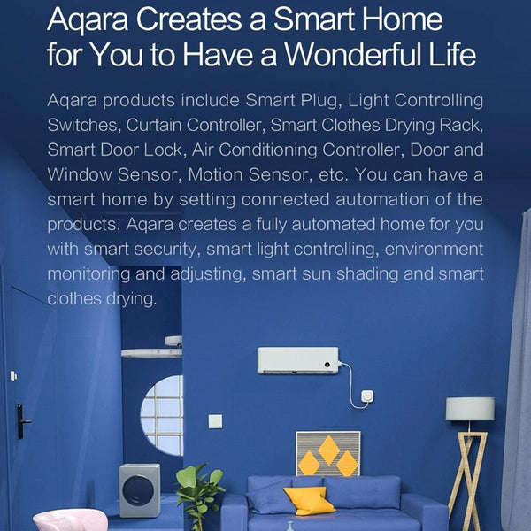 Aqara D1 No Neutral Triple Rocker Smart Wall Switch