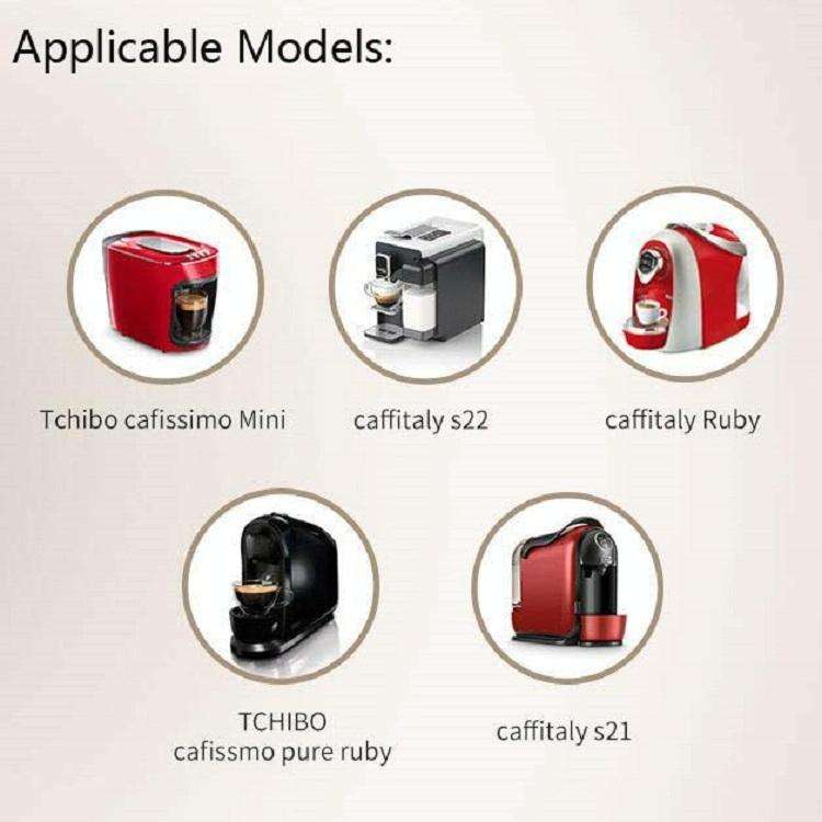 Reusable Stainless Steel Coffee Capsule  Compatible with Capsule Machines (Random Pattern)