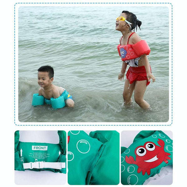 Kids Safety Swim Arm Bands (Shell Design)