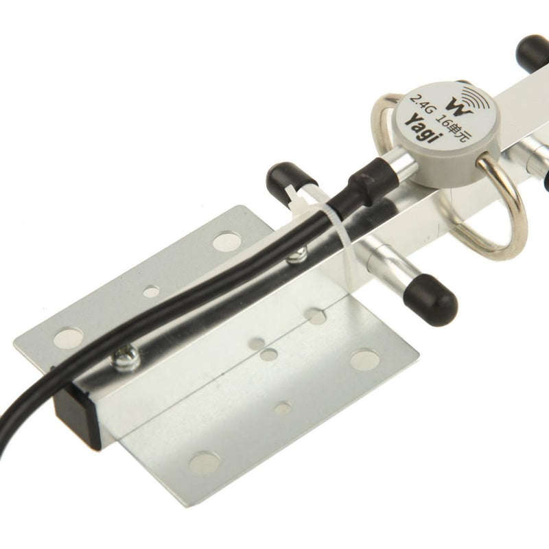 Long-Range 17dBi Yagi WiFi Antenna  SMA Connector for Network Extension
