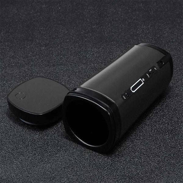WarmBrew Self-Stirring Mug  Midnight Black