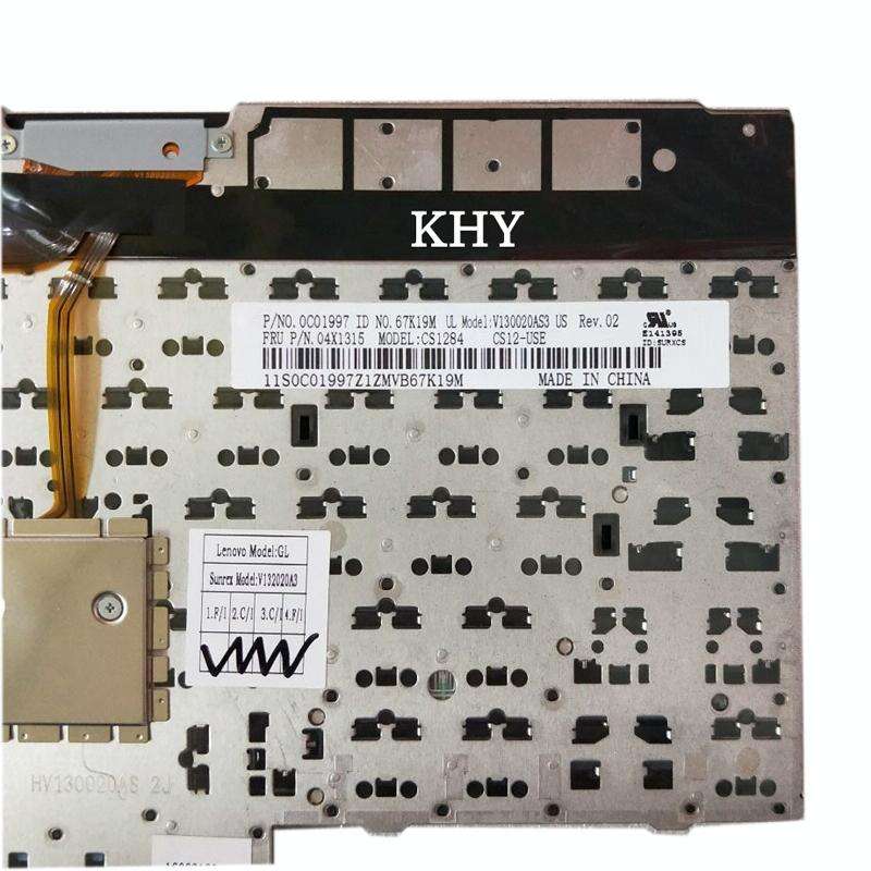 Replacement Keyboard for ThinkPad L430, T430, T430i, T430s  US Layout (04X1315 / 04X1201)