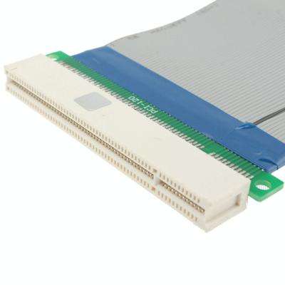PCI 32-Bit Extension Riser with 15cm Flexible Ribbon Cable for Motherboards