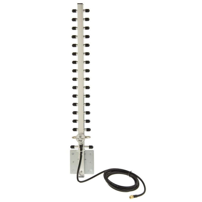 Long-Range 17dBi Yagi WiFi Antenna  SMA Connector for Network Extension