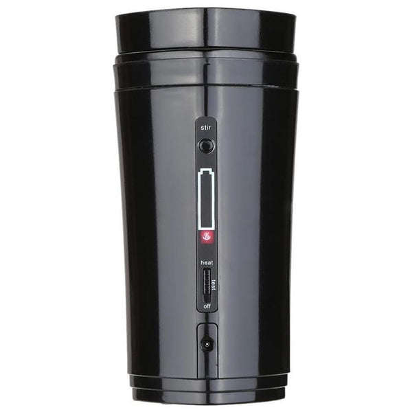 WarmBrew Self-Stirring Mug  Midnight Black