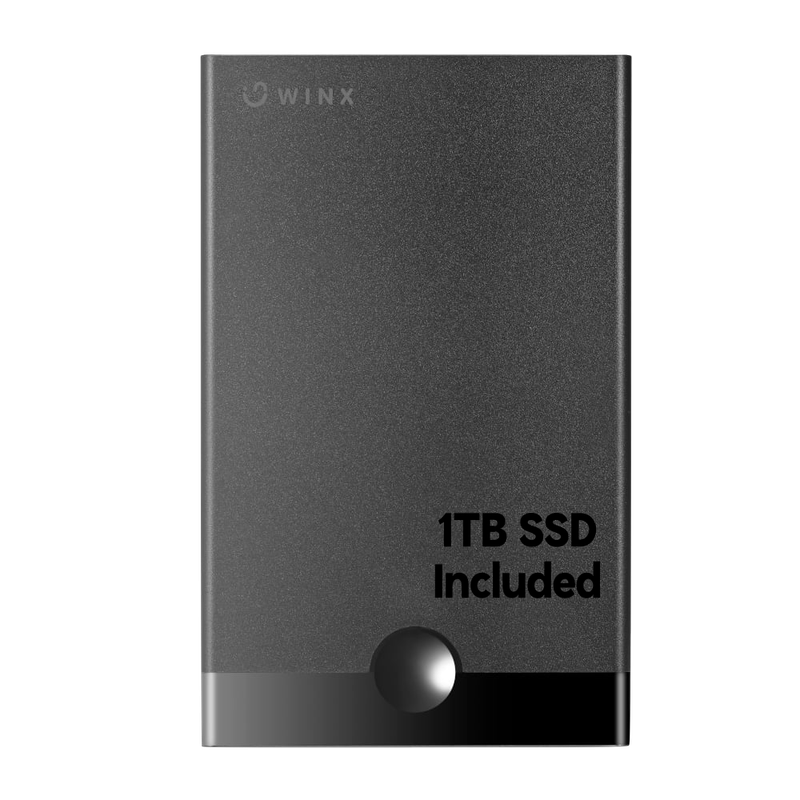 WINX 2.5" Fast Type C | Black | 1TB SSD