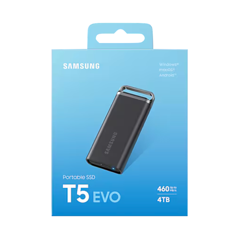 Samsung T5 EVO Portable SSD | 4TB - New