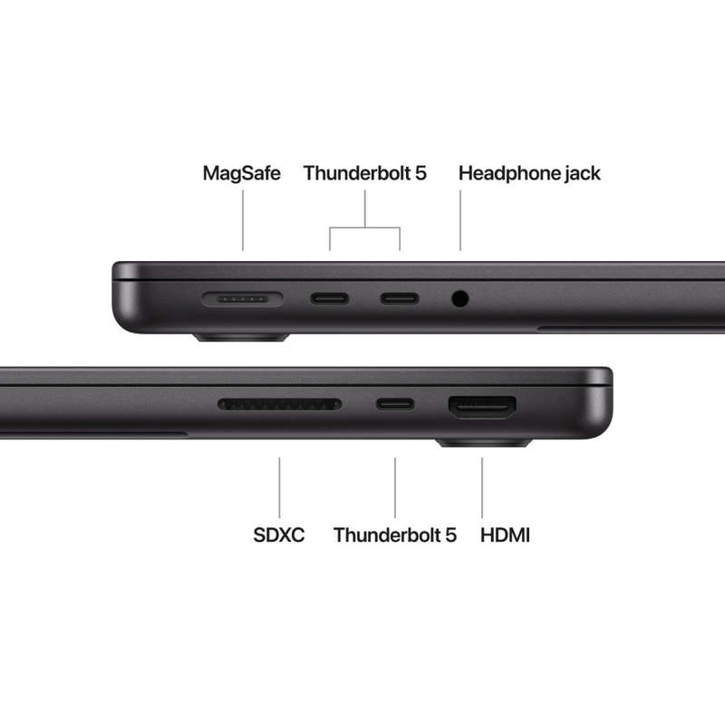 Apple MacBook Pro 14-Inch M4 Pro | 12-Core CPU 16-Core GPU | 24GB Unified RAM | 512GB SSD | Space...