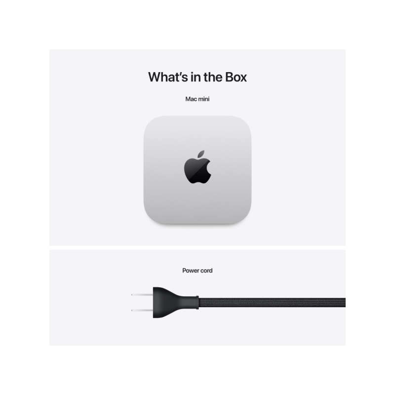 Apple Mac Mini M4 | 10-Core CPU 10-Core GPU | 16GB Unified RAM | 512GB SSD | Silver - New