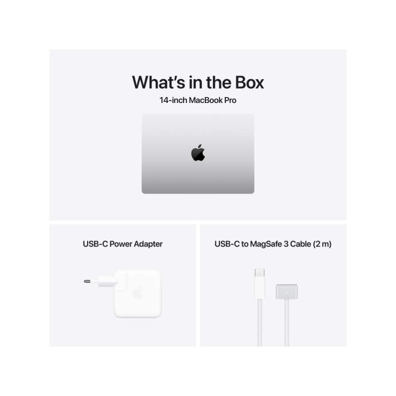 Apple MacBook Pro 14-Inch M4 | 10-Core CPU 10-Core GPU | 16GB Unified RAM | 512GB SSD | Silver - New