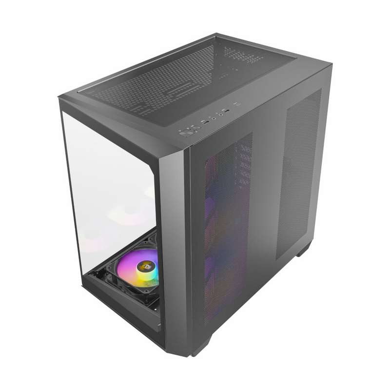 Antec C5 ARGB ATX DUAL Mid Tower Gaming Chassis  Black