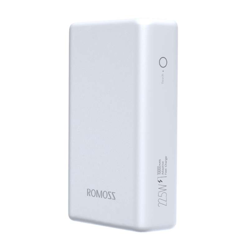 Romoss PAC10 10000mAh 20W Fast Charge Power Bank  White
