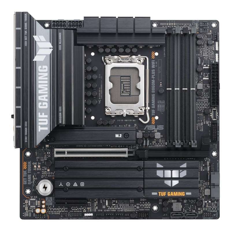 Asus TUF Gaming B860M-Plus Wi-Fi M-ATX Motherboard  Intel LGA1851, DDR5, PCIe 5.0. Wi-Fi 7