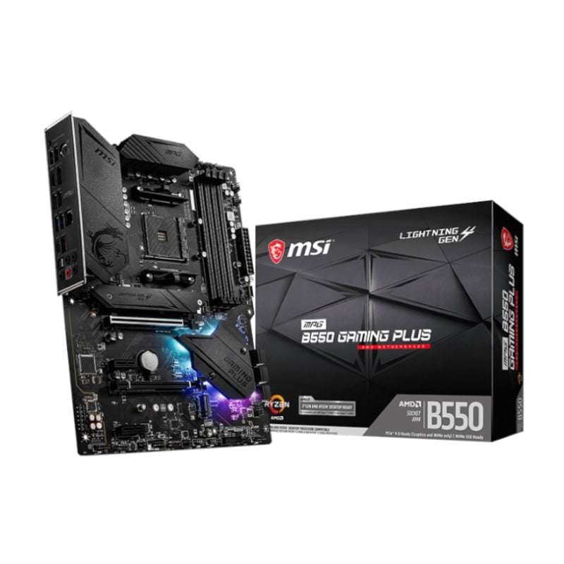 MSI MPG B550 Gaming Plus AM4 ATX Motherboard  Ryzen 5000