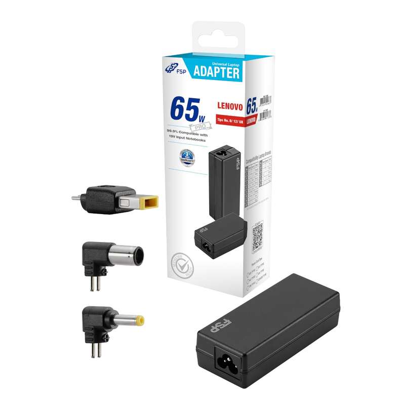 FSP PRO 65W Universal Laptop Adapter  Lenovo