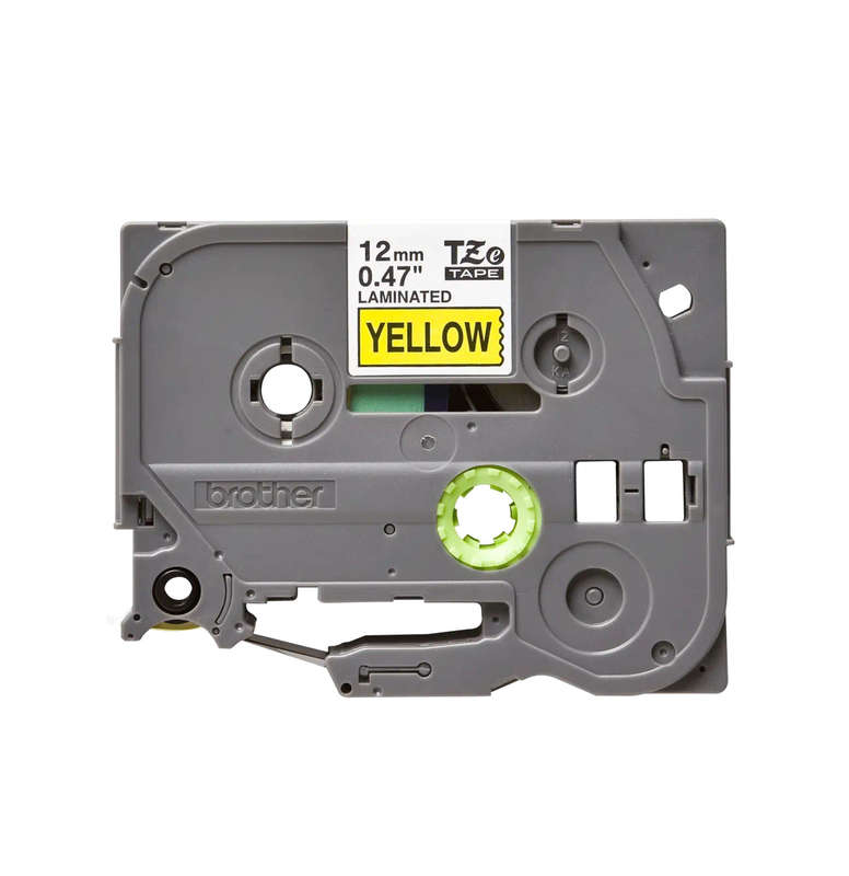 Brother TZE-631 Compatible Labelling Tape (Black on Yellow) 12mm*8m