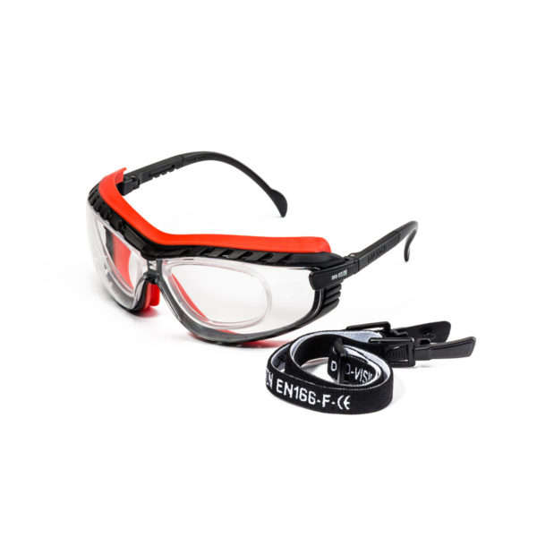 Dromex Covid 19 Spoggle With Spectacle Prescription Insert
