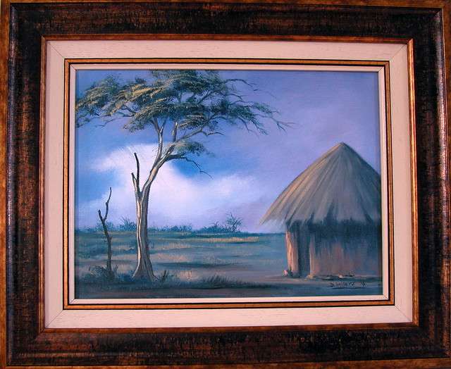 DANE WILLERS Original Oil: Before the Storm. Gallery Price: R6000.00