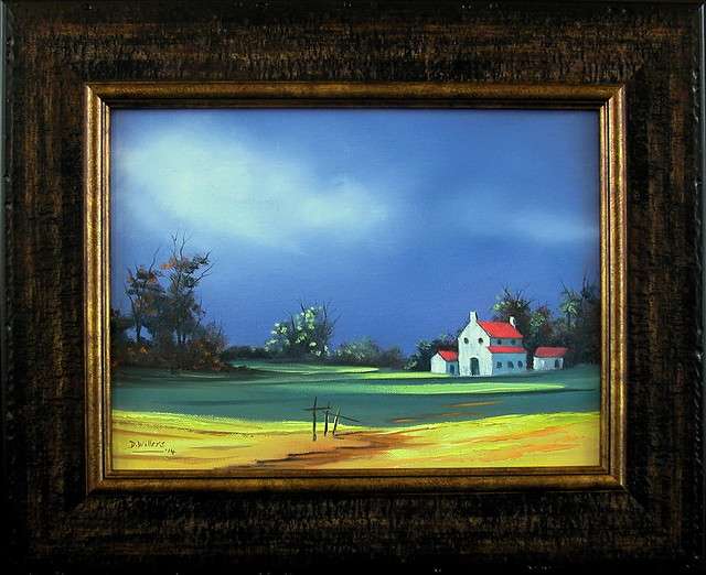 DANE WILLERS Original Oil: After the Storm. Gallery Price: R 5500.00