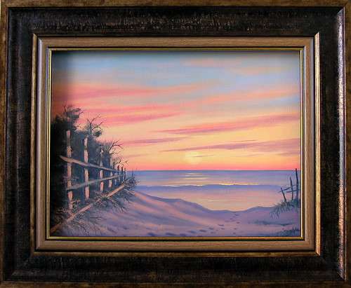 DANE WILLERS Original: Evening Glow.  FRAMED Size: 560 x 460 mm. Gallery Price: R6000.00