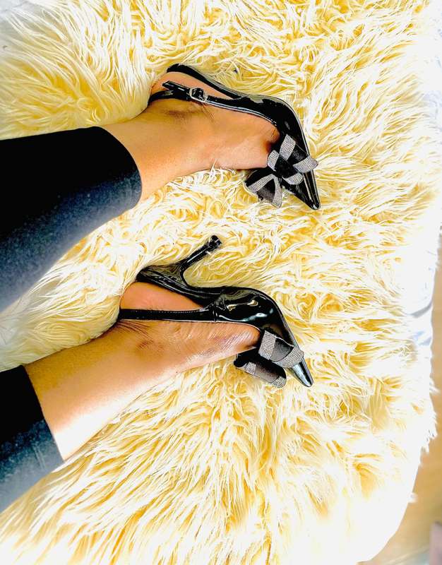 Bowknot Pointed Toe High Heel