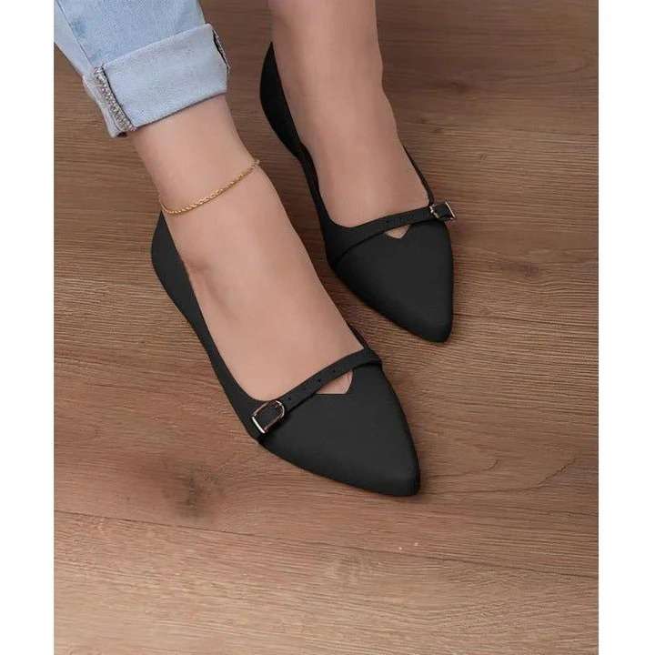 Flat Heel Bow Slip-ons
