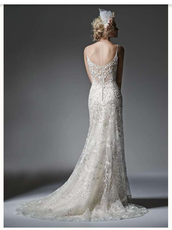 Carol, Mermaid fulled beaded wedding dress