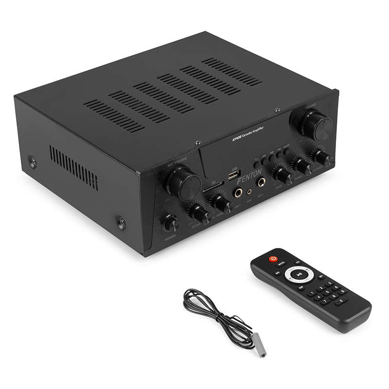FENTON AV430B COMPACT HIFI AMPLIFIER 2X 300W BLACK