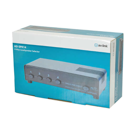 AVLINK - AD-SPK14 LOUDSPEAKER SELECTOR