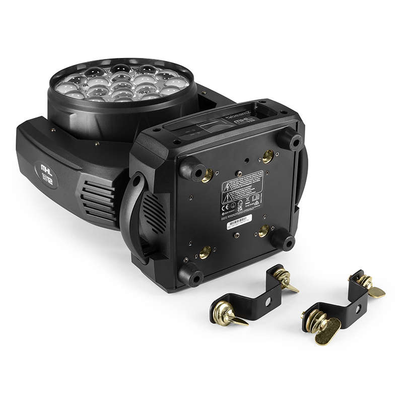 BEAMZ MHL1912 LED MOVING HEAD WASH 19x 12W RGBW
