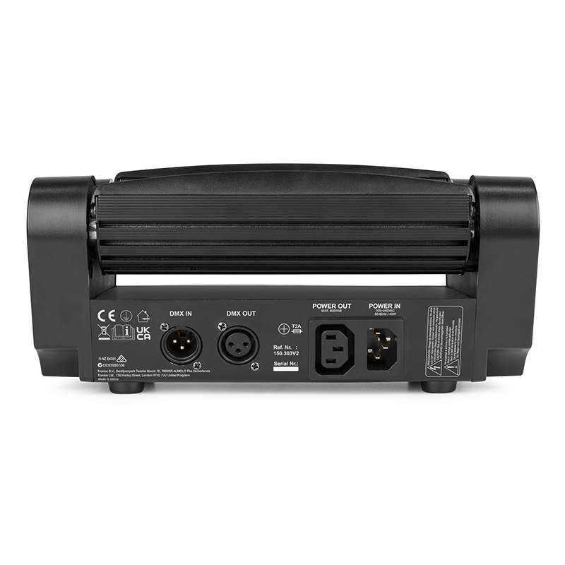 BEAMZ MHL820 LED DOUBLE HELIX 8x 3W RGBW