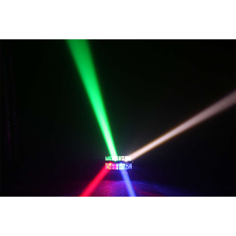 BEAMZ MHL820 LED DOUBLE HELIX 8x 3W RGBW